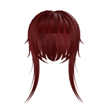 𐔌.♡ kei jellyfish hair (red)