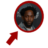 Kendrick Lamar Red Circle