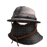 Kettle helm With chainmail