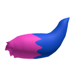 ✅ Kevin Blue And Pink Wolf Tail [Forsaken]