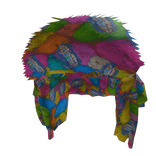 Kidcore Teeth Rainbow Ushanka 