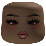 Kim Beauty Makeup Face Cheeks Head Brown Skin