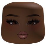 Kim Beauty Makeup Face Cheeks Head Brown Skin