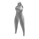 Kim K’s Body Suit in Subtle Silver (Style 3)