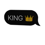 KING 👑 Text