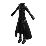 Kirito Black Swordman Cloth