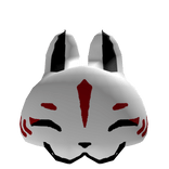 Kitsune Fox Half Mask Anime 