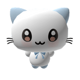 ꒰♡ Kitten Baby Blue Matching Backpack Kawaii