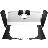 ♡ kitty maid black dress