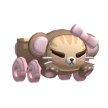 Kitty Monkey Plushie Car