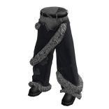KLZ A - Black and Grey Jeans Sagging Pants