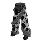 KLZ A - Holstein Black and White Sagging Pants
