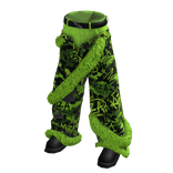 KLZ A - Urban Green Neon Sagging Pants