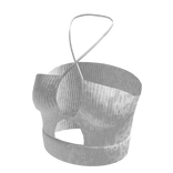 Knitwear Crop Top White