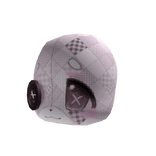 kokochi patchwork button chibi head ~ ꒰⨷ ⩊ ●꒱