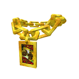 Konceptz Gold Snake Lord Card Chain