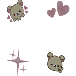 Korilakkuma Cute Back Accessory