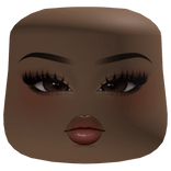 Kourtney Beauty Makeup Face Cheeks Head Brown Skin