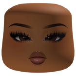 Kourtney Beauty Makeup Face Cheeks Head Brown Skin