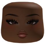 Kourtney Beauty Makeup Face Cheeks Head Brown Skin