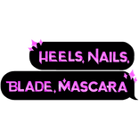 Kpop Demon Hunters Rumi Heels Nails Mascara Text 