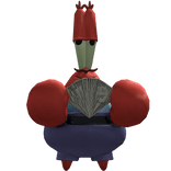 Krabs Money Rich Sponge Bob Shoulder Pal