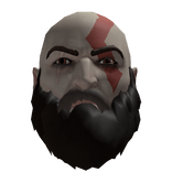 Kratos Head w/ Beard