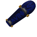 kravings blue skateboard