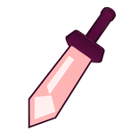 Kris' Sword Deltarune (Back)