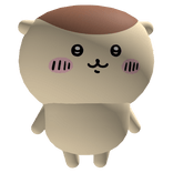 Kuri-Manju Plushie [Waist] • Chiikawa 