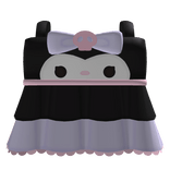 cute kuromi front dress