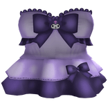 Kuromi cute dress ꒰Purple꒱