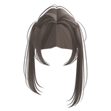 Kurumi Anime Girl Pigtails A Live Dust Brown