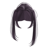 Kurumi Anime Girl Pigtails A Live Purple