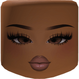 Kylie Beauty Makeup Head Face Brown Skin