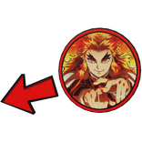  Kyojuro Rengoku Pointing Meme Circle Demon Slayer