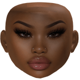 KYRA I Double Piercing Mesh Makeup Glossy Lips