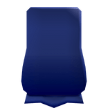 [L] Blue Flared Cuff Sleeve