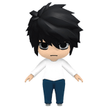 L Lawliet Plush Death Note