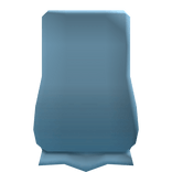 [L] Light Blue Flared Cuff Sleeve