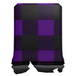 [L] Purple Torn Flannel Sleeve