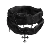 [L] vintage rosary chain bandage