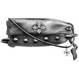 (L) Vintige Y2k Grunge Crome Arm Bandage