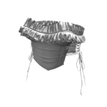 Lace Trim Crop Top White[JEYS]