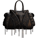 Egyptian Archive Laced Handheld Bag