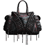 Floral Reptile Archive Laced Handheld Bag