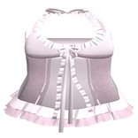 Laced Dark Floral Dress (Pink)