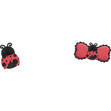 Ladybug Cutesy Halloween Hair Clip 🐞