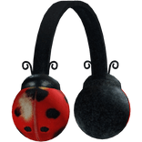 ladybug headphones mori kei weird heisei bug igary