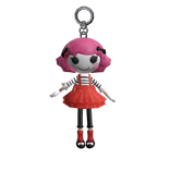 Lalaloop keychain igari heisei retro twee mori kei